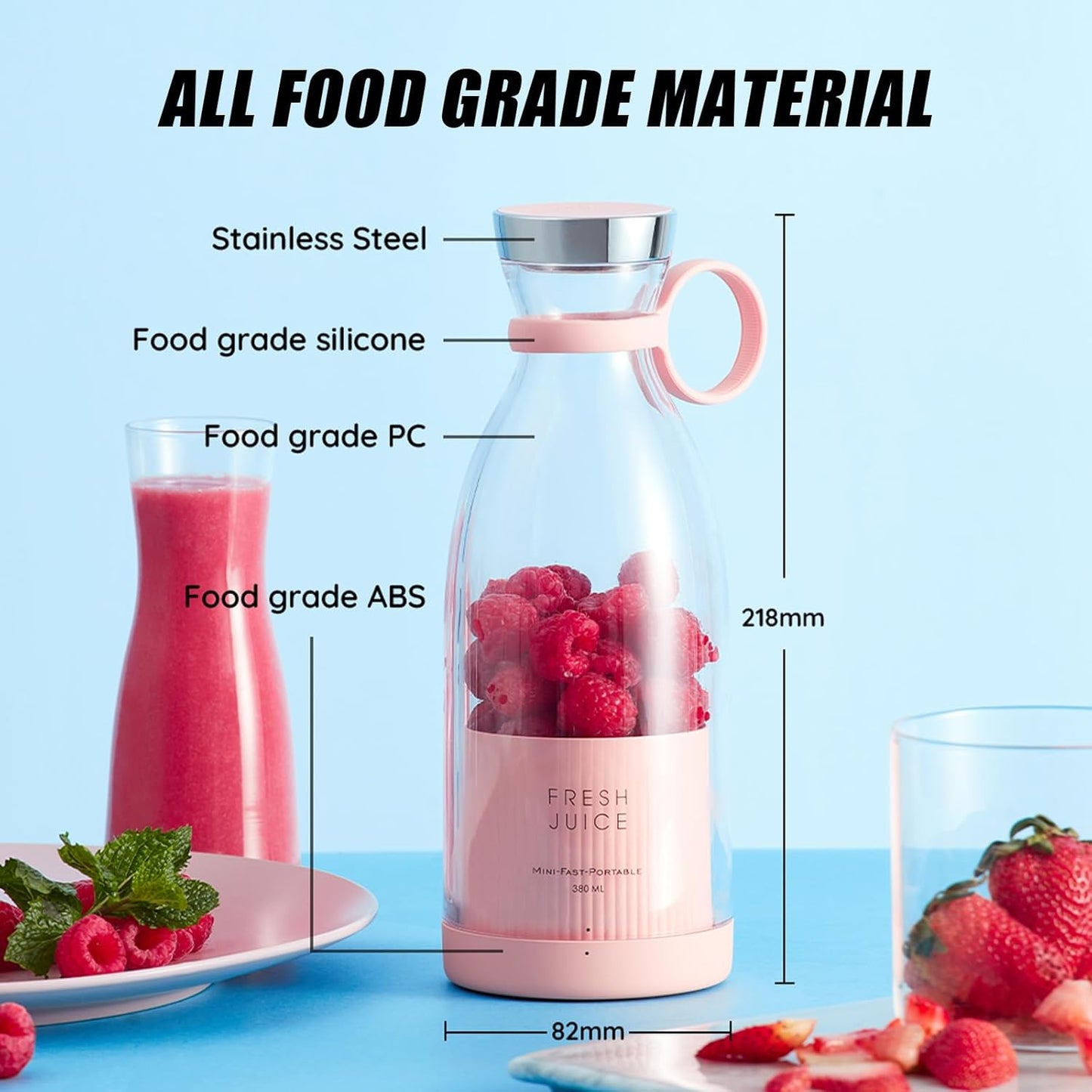Portable Mini Juice Blender