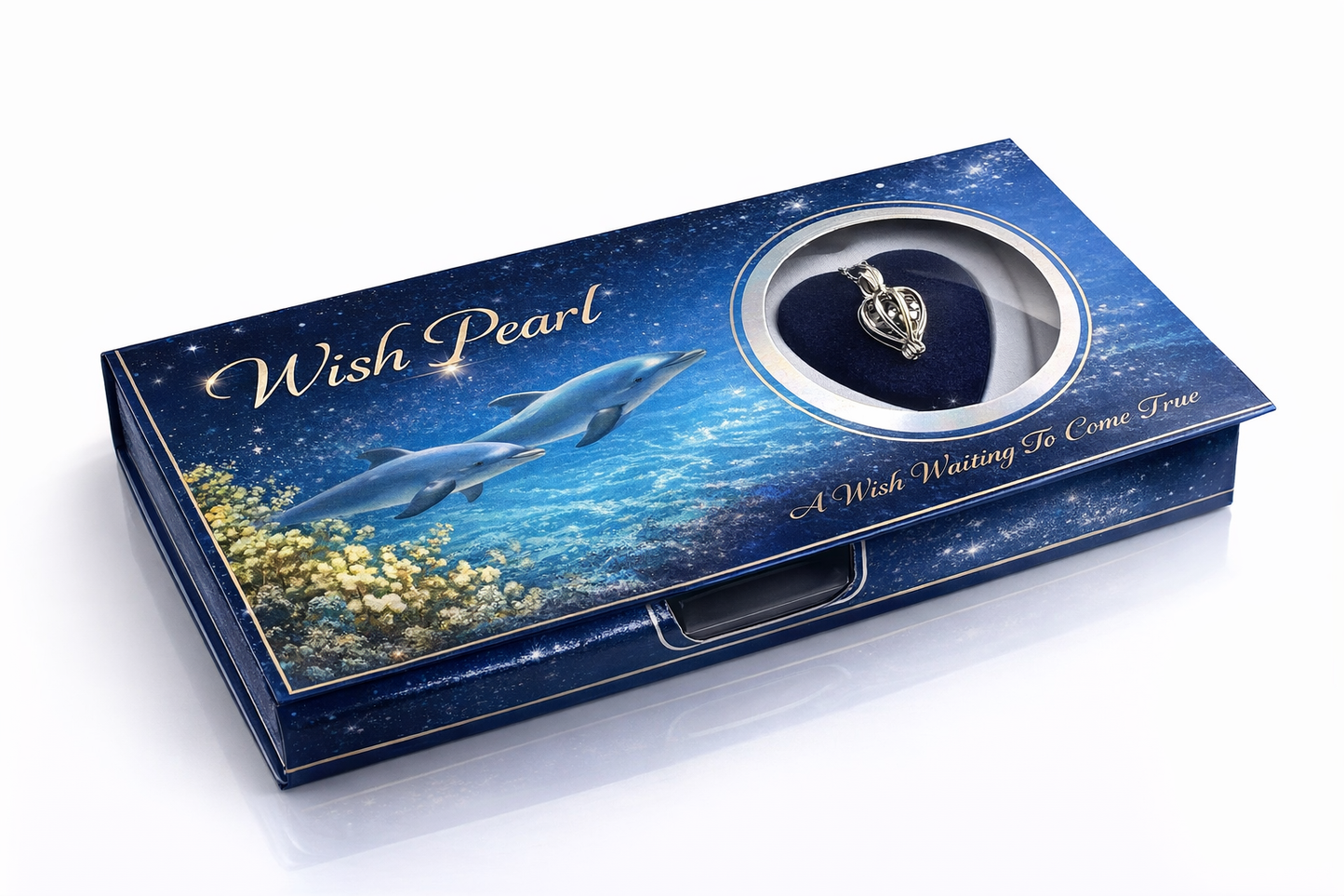 Freshwater Shell Canned Oyster Ocean Love Real Pearl Necklace Set